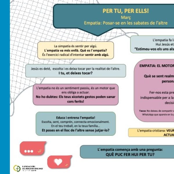 Per tu, per ells! – Març